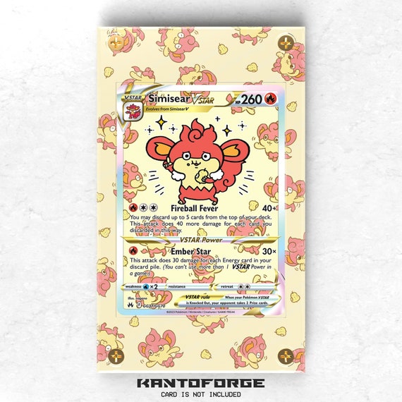 Simisear VSTAR GG37/GG70 - Pokmon Extended Artwork Display Case - Etsy Simisear VSTAR GG37/GG70 - Pokmon Extended Artwork Display Case - Etsy