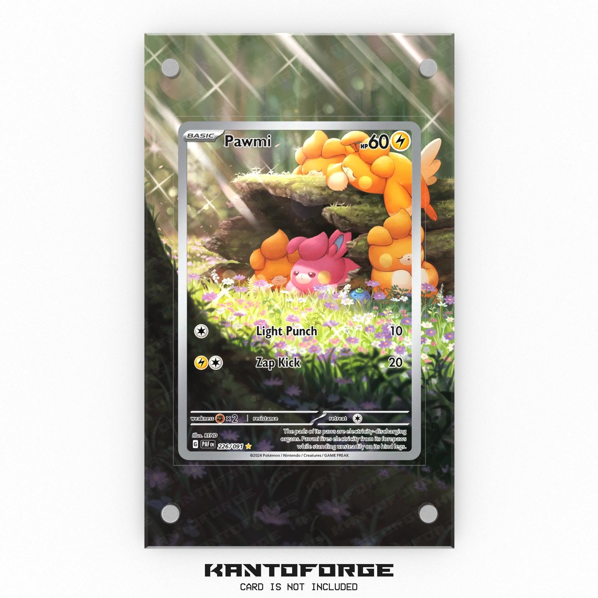 Pawmi 226/091 - Pokmon Extended Artwork Display Case - Etsy Pawmi 226/091 - Pokmon Extended Artwork Display Case - Etsy