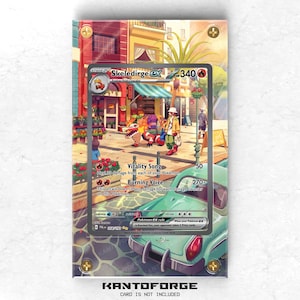 Skeledirge ex 258/193 - Vitrina con ilustraciones ampliadas de Pokémon