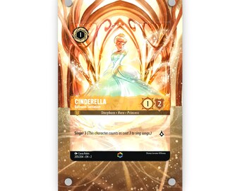 Cinderella Ballroom Sensation Enchanted Custom Disney Lorcana