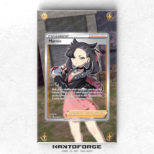 Marnie 200/202 - Vitrina con ilustraciones ampliadas de Pokémon