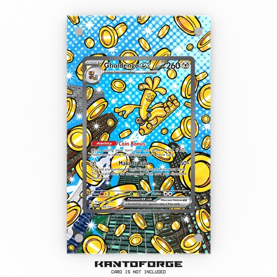gholdengo ex pokemon card value - 252/182 - Paradox Rift - Special Illustration Rare If this Pokemon is in the Active Spot Pokemon TCG: Gholdengo ex SIR