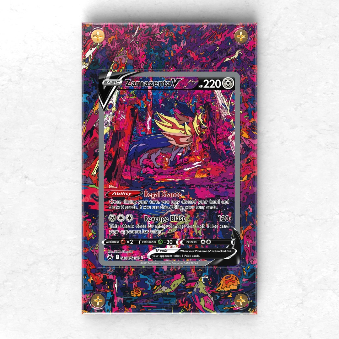 Zamazenta V GG54/GG70 Alternate Art Custom Protective Etsy
