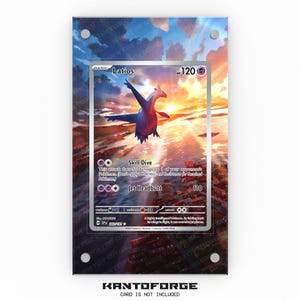 Latios 203/191 - Vitrina de exposición de ilustraciones ampliadas de Pokémon