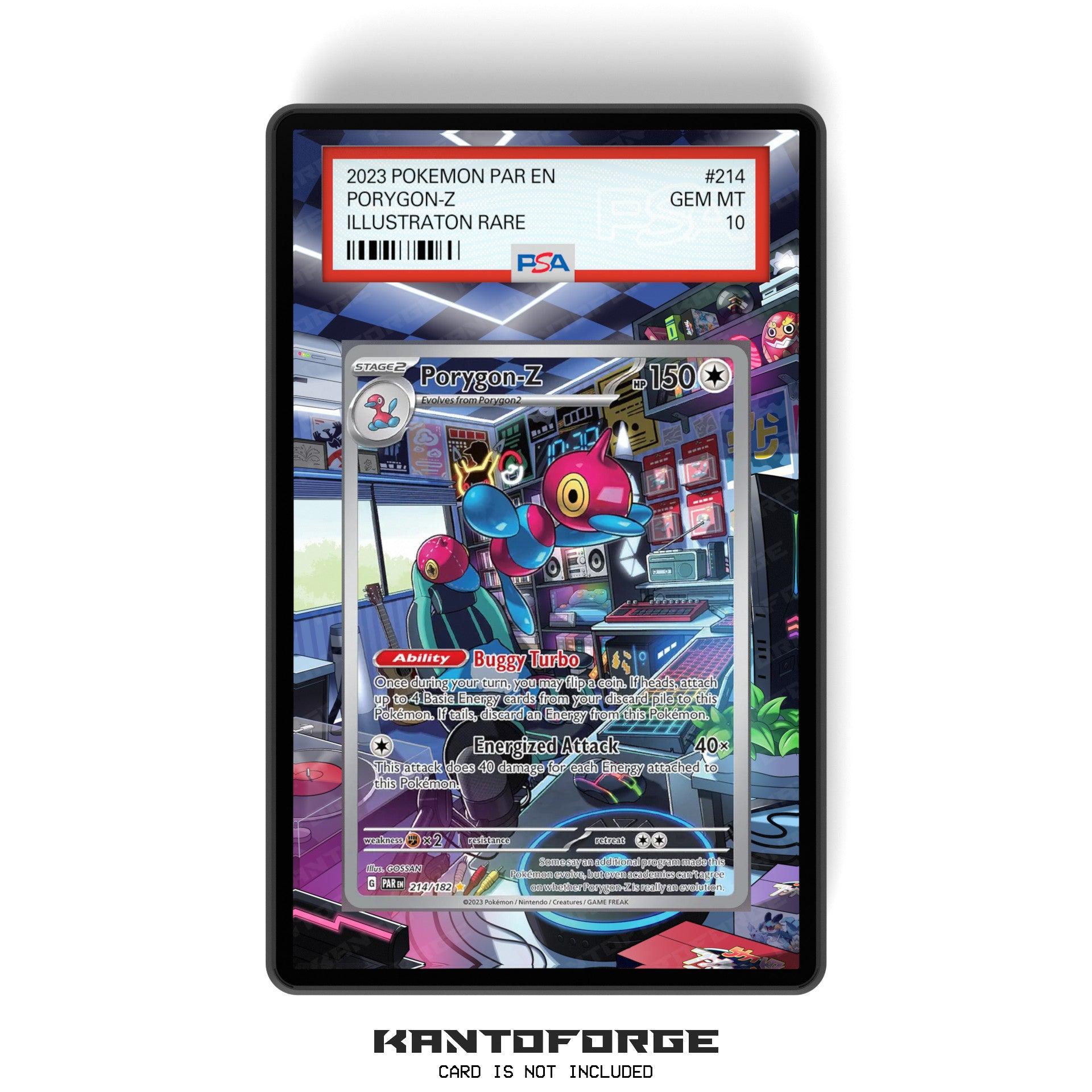 Porygon-z 214/182 - PSA Size Graded Card Case Extended