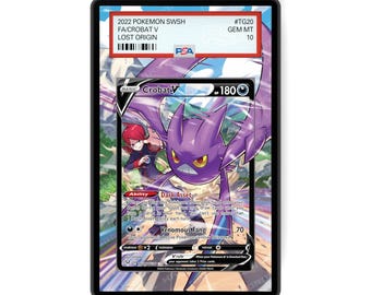 Crobat V TG20/30 - Porte-cartes gradués de taille PSA, grand écran d'illustrations avec protection GradeGuardian