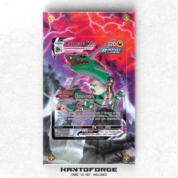 Rayquaza VMAX TG20/TG30 - Pokmon Extended Artwork Display Case - Etsy Rayquaza VMAX TG20/TG30 - Pokmon Extended Artwork Display Case - Etsy