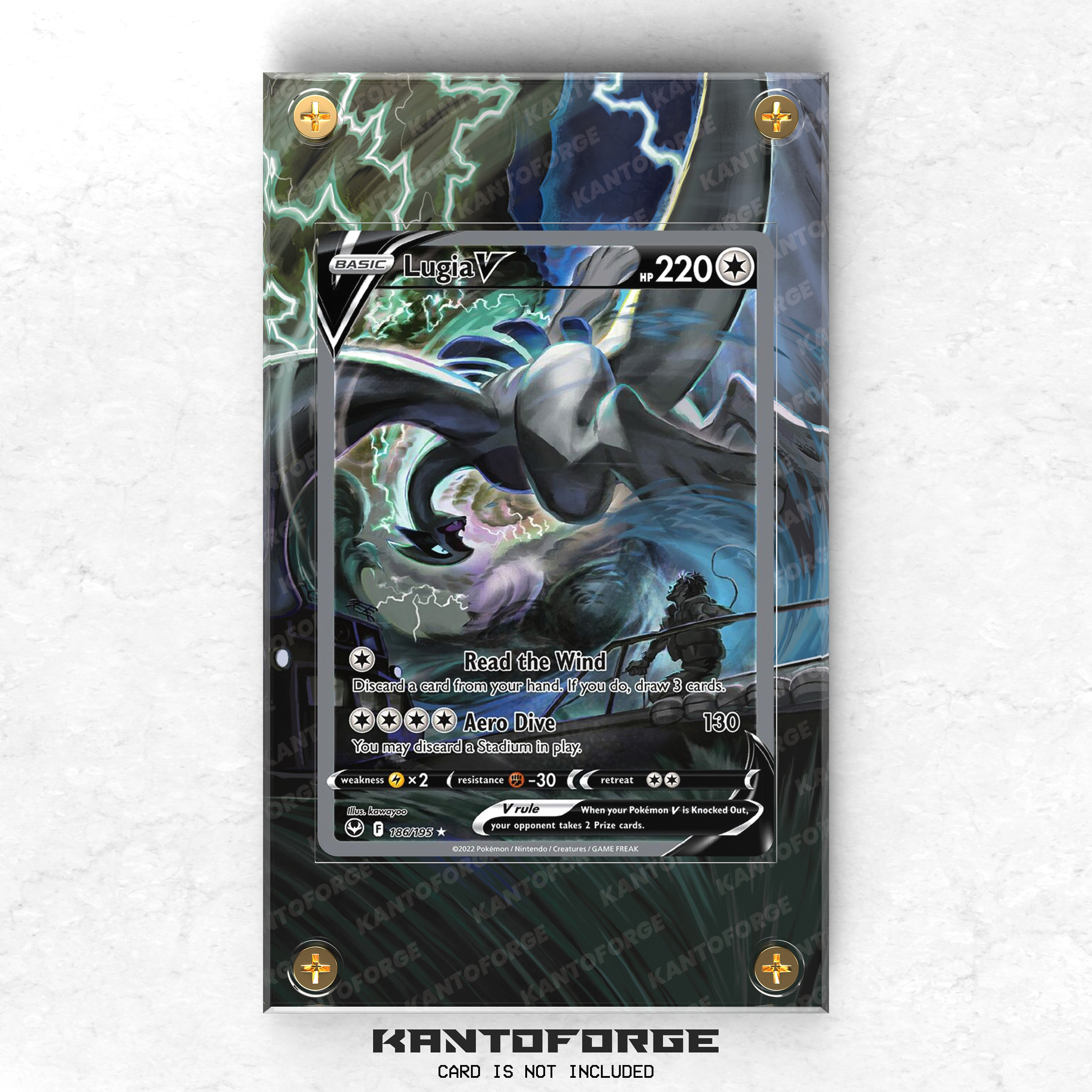 Shadow Lugia ho oh gx charizard gx ex vmax v Pokémon card Orica holographic  Pikachu Pokemon celestial lights custom made