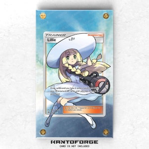 Lillie 147/149 - Vitrina con ilustraciones ampliadas de Pokémon