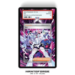 Eri 210/162 - PSAサイズ グレーディングカードケース 拡張アートワークディスプレイ グレードガーディアン保護付き
