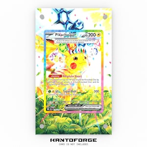 Pikachu ex 238/191 - Vetrina espositiva con artwork esteso Pokémon
