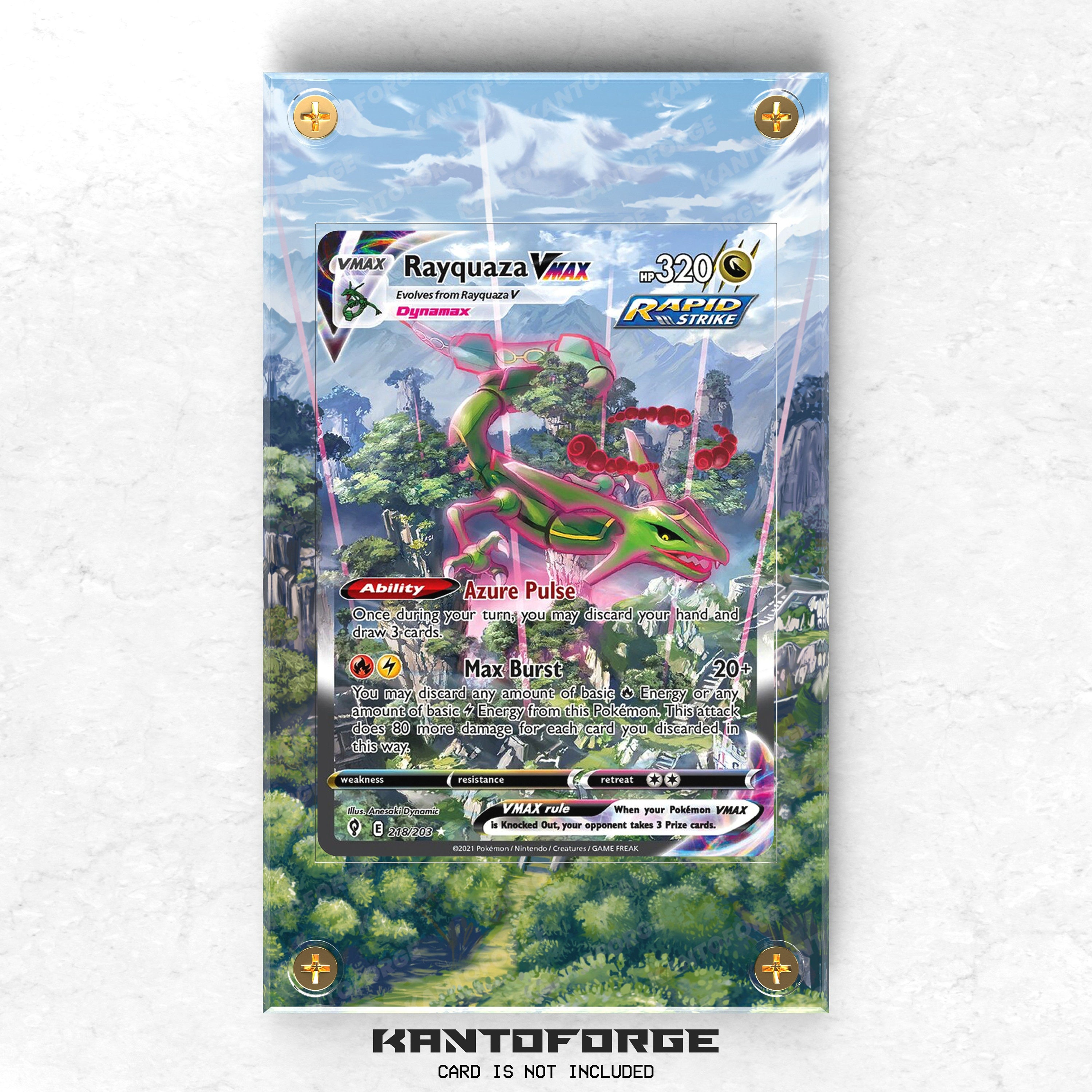 Rayquaza-VMAX (218/203), Busca de Cards