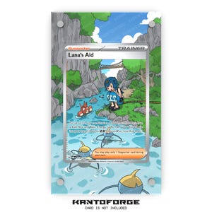 Lana's Aid 219/167 - Pokémon Extended Artwork-vitrine