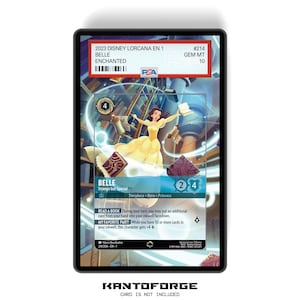 Belle - Strano ma speciale (Incantato) Capitolo 1 - PSA CSG AGS Custodia per carte classificata Espositore per opere d'arte esteso con protezione GradeGuardian