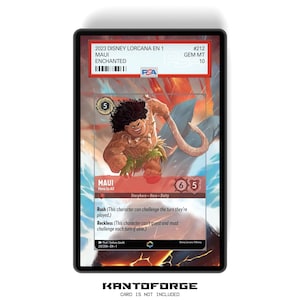 Maui - Held aller (Enchanted) Kapitel 1 - PSA CSG AGS Graded Card Case erweitertes Artwork-Display mit GradeGuardian-Schutz