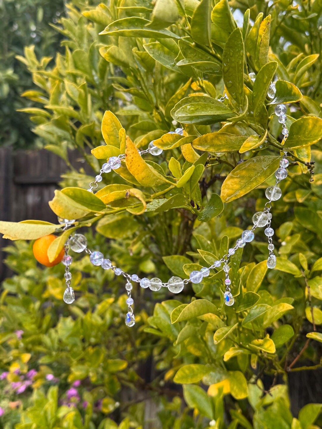 Ethreal Rain Drop Necklace — Rain / Water and Nature Inspired Jewelry ...