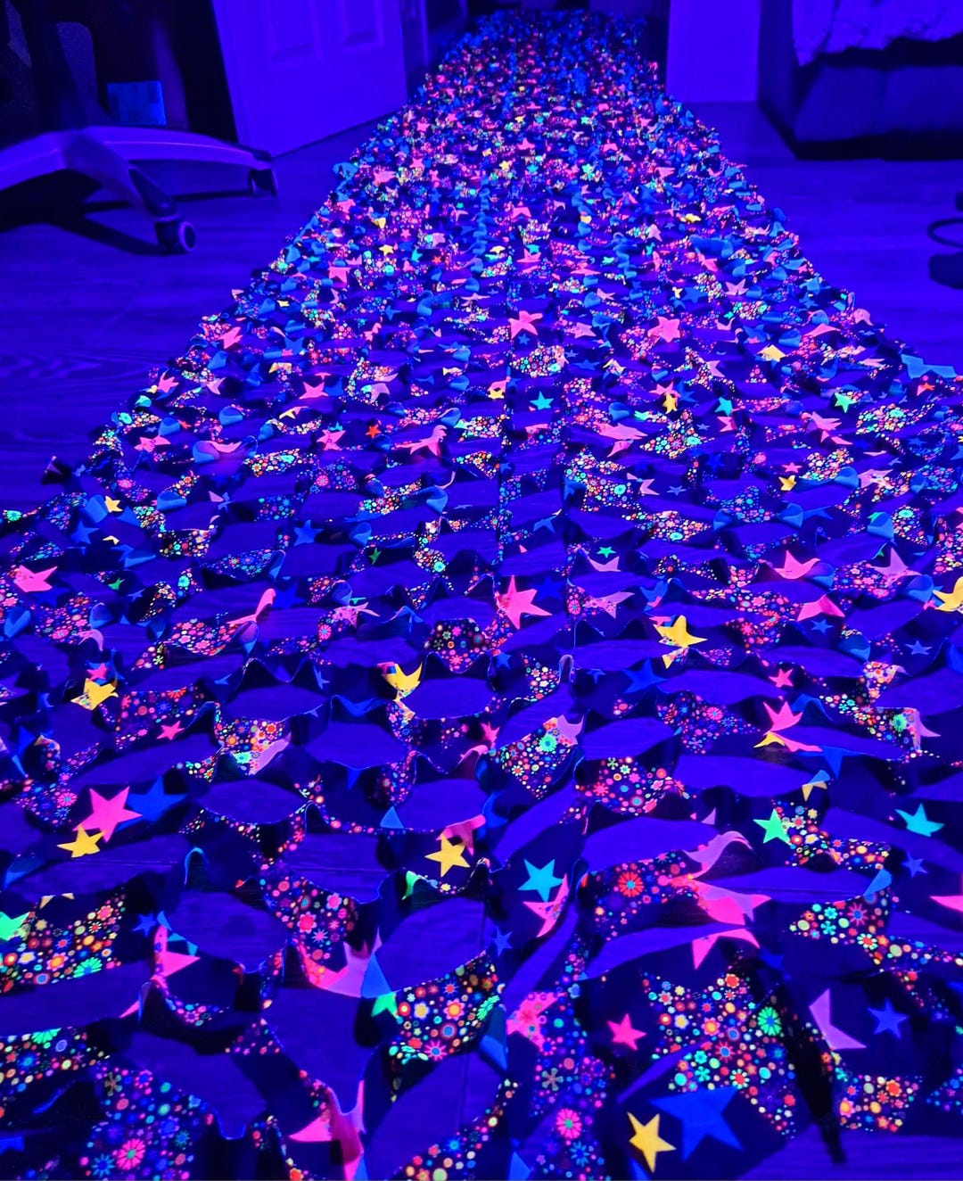 UV Star Matrix Glow Camo Net, Mesh Net, Camouflage Net, Blacklight ...