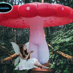 2 Pcs 32 Inch Easte Inflatable LED Light Up Mushoom ... - EBay