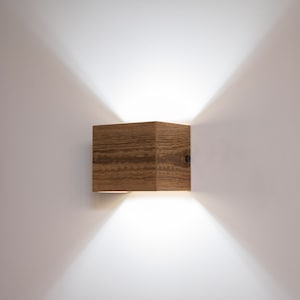 Wall Wooden Sconce Lamp | Industrial Handmade | Home Decor Lighting | Wall Lights