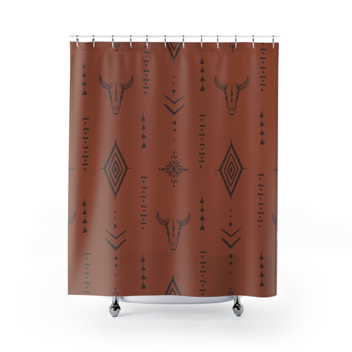 Western Theme Shower Curtain Etsy
