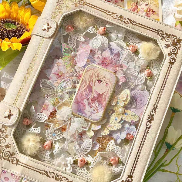 Magic spell Book Ita bag with pin display | crossbody fairy bag