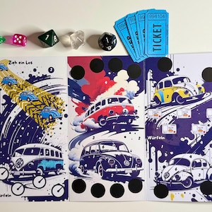Le voyage est la destination Carte triple