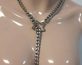 Star Slip Chain Necklace Custome Gift