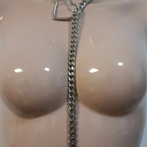 Collier chaîne cœur 36 pouces