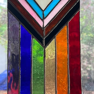 Stained Glass Pride Flag