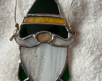 Målat glastomte