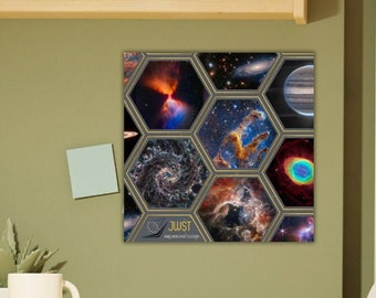 Póster JWST del Telescopio Espacial James Webb, Descarga Digital, Arte de pared, Astronomía, Estrellas, Galaxia, Planetas, Archivo PDF colorido, Fotografía
