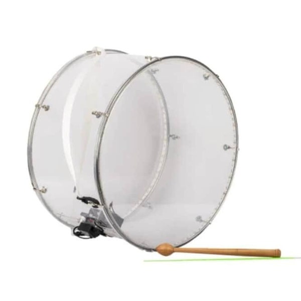 20" = 51x34 cm Turkish Drum Light Remoted Davul Professional Folk Percussion Leds Musical Instrument Dohol Dahol Tupan Davola + Drumsticks