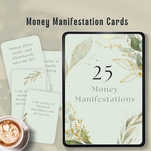 Geld Manifestation Karte für Mama Affirmation Karten ziehen Geld Zauber Magie 369 Manifestation Geld Ritual Zitate Bank des Universums