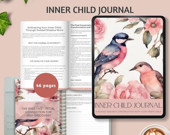 Inner Child Journal Prompts Inner Child Healing Mental Health workbook Shadow Work Journal Template Guided Prompts for self reflection PDF