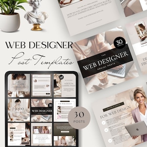 social media post for web designer instagram website designer social media templates canva graphic design marketing agency Virtual assistant