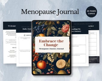 Menopause Journal Canva Vorlage ebenso Menopause Kalender 2020 Schwangerschaft und Menopause Kalender 2020