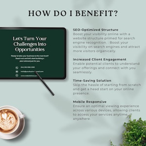 Business Consulting Website Templates Canva Coach Consultant Freelancer