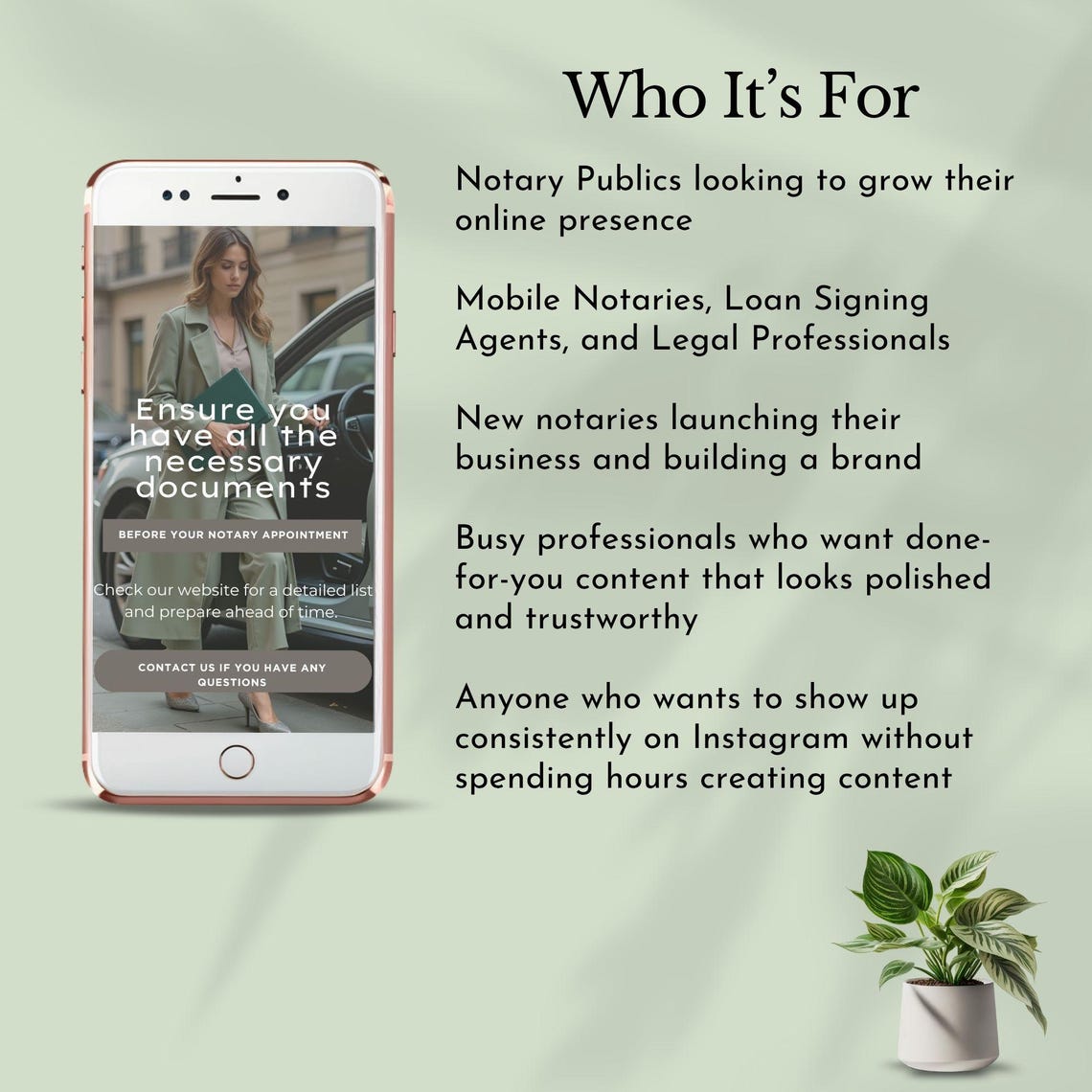 Notary Instagram Post Template Loan Signing Agent Social Media ...