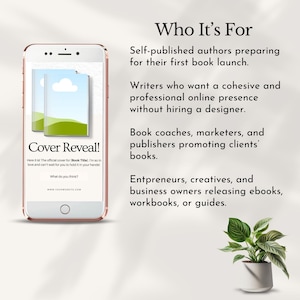 book launch social media templates author instagram post writer promotion kit boostagram marketing branding canva editable instant download