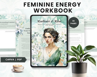 Cahier d'exercices sur l'énergie féminine pour les mamans Le journal du livre sur l'énergie féminine invite à l'amour de soi, au travail de l'ombre, à la journalisation de la guérison sur toile, à téléchargement instantané PDF