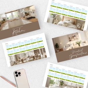 Interior Design Finish Schedule Template Fixtures for Interior Designer ...