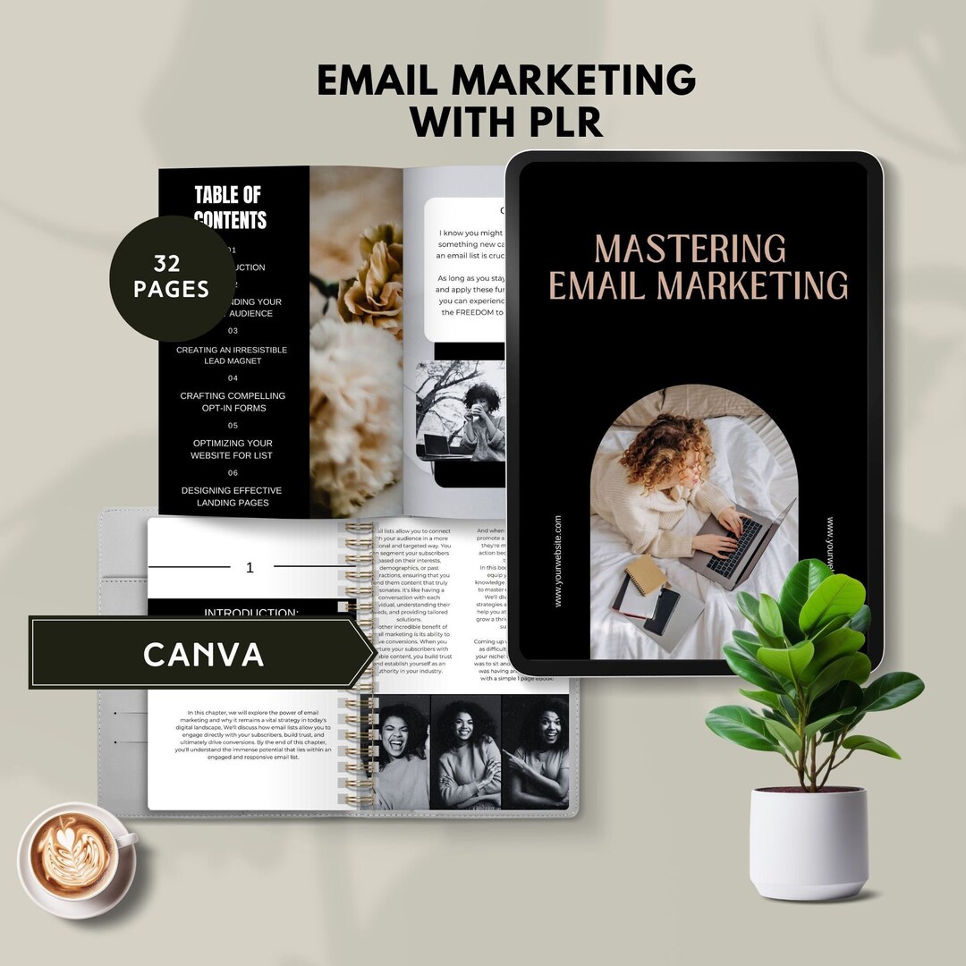 Email Marketing Guide Plr Email Marketing Ebook Email List Growth ...
