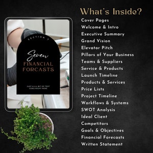 business plan for a beauty salon template canva hair nail skin salon business planner analysis marketing form proposal workbook editable