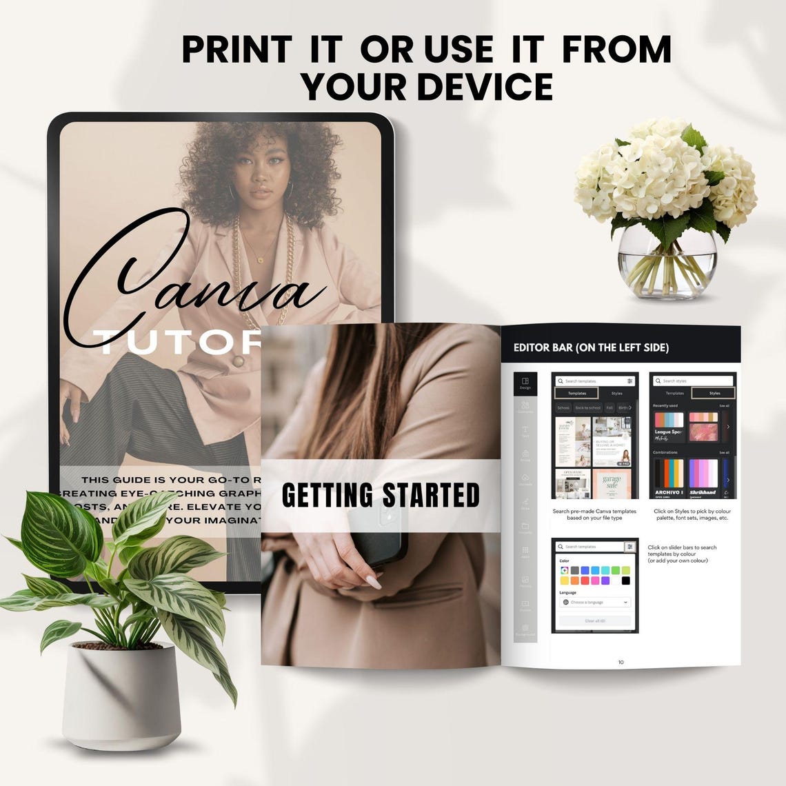 Canva Crash Course Guide Canva 101 Tutorial Guide Canva Cheat Sheet How ...