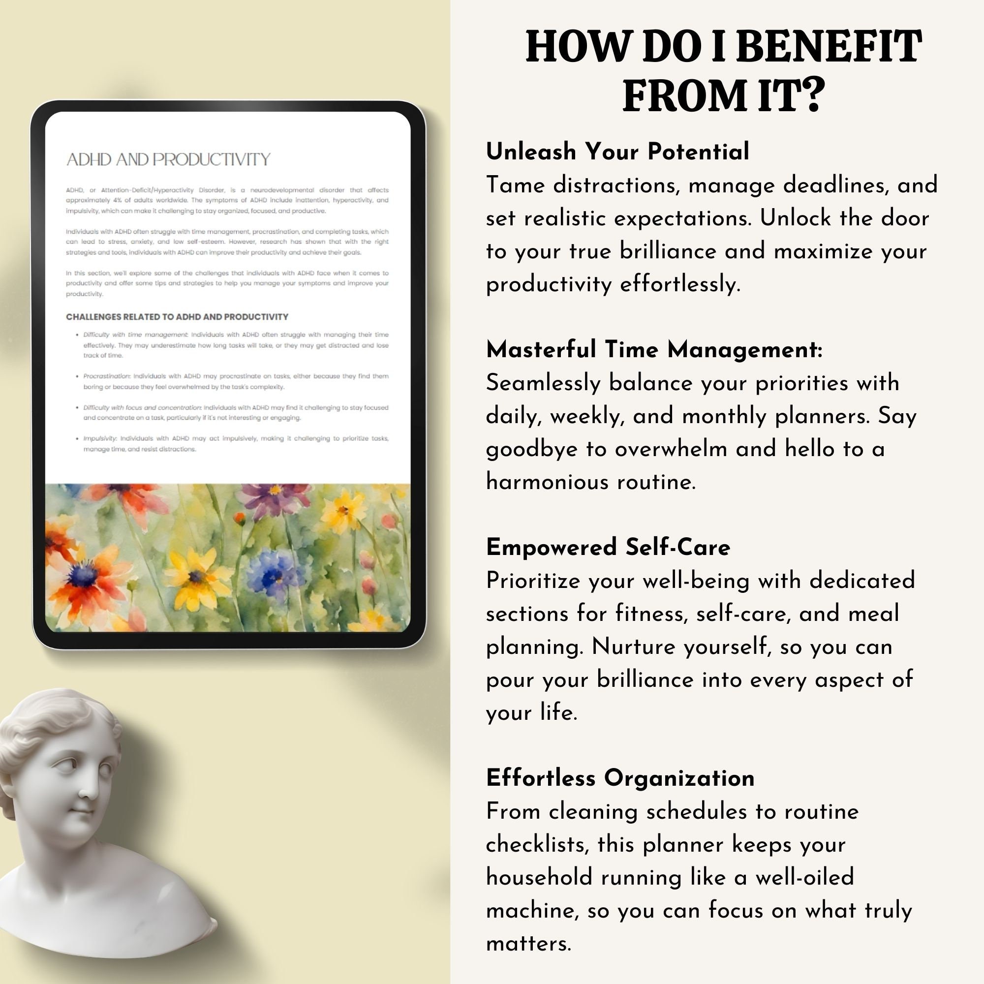 Adhd Mom Planner Printable Adhd Planner for Moms With Adhd Etsy