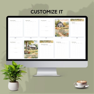 the ultimate homestead planner 2024 digital homestead planner printable garden journal homesteading organizer farm planner editable PDF