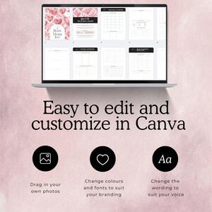 Mompreneur Planner for working mums organizer entrepreneur tracker family printable work life balance gift for mom productivity log template