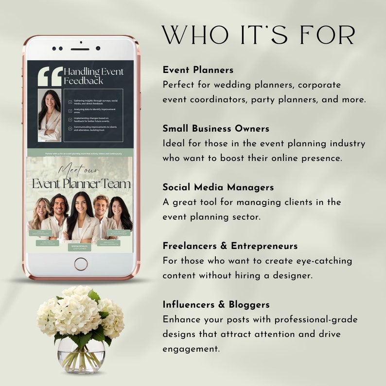 Event Planner Social Media Posts Events Party Organizer Instagram Party ...