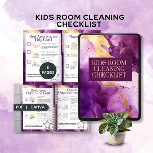 Kinderzimmer Reinigung Checkliste Familien Organisation druckbar Kinder Arbeitsübersicht Belohnungstabelle druckbare Zimmerreinigung Abholkarte