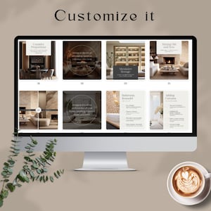 Social Media Templates for Interior Designer Social Media Post Canva ...